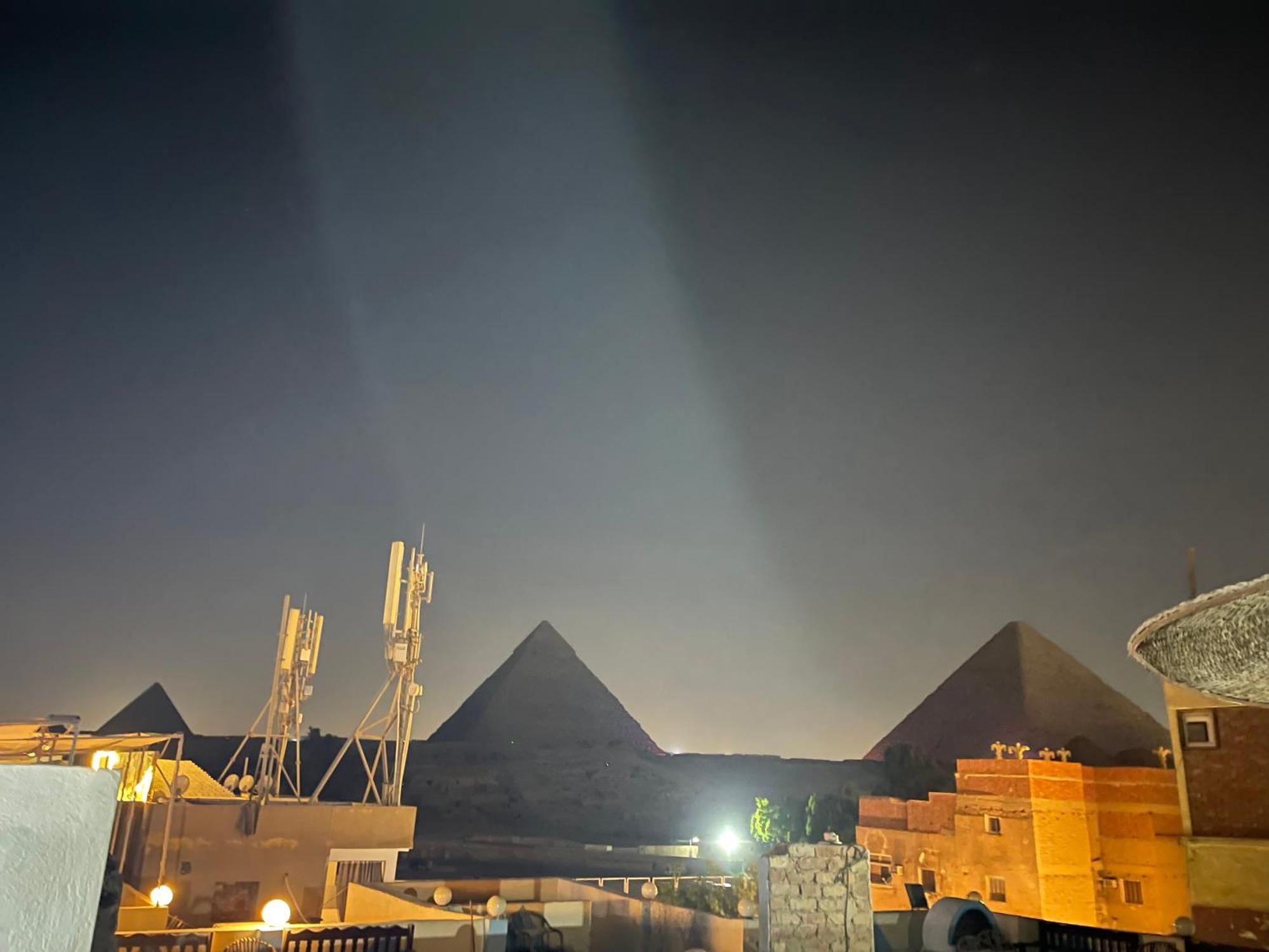 Basha Pyramids Inn Kafret el-Gabal エクステリア 写真