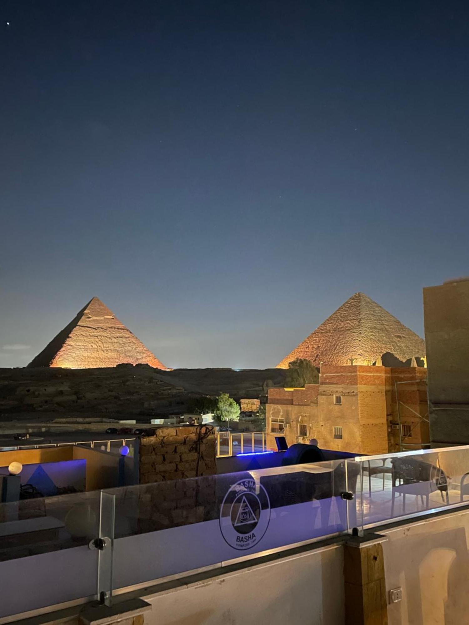 Basha Pyramids Inn Kafret el-Gabal エクステリア 写真
